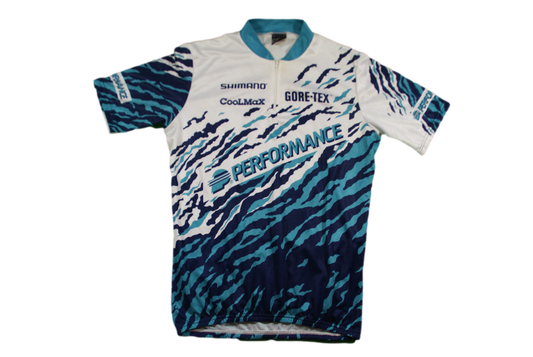 Maillot vélo vintage Performance Gore-Tex Shimano Coolmax