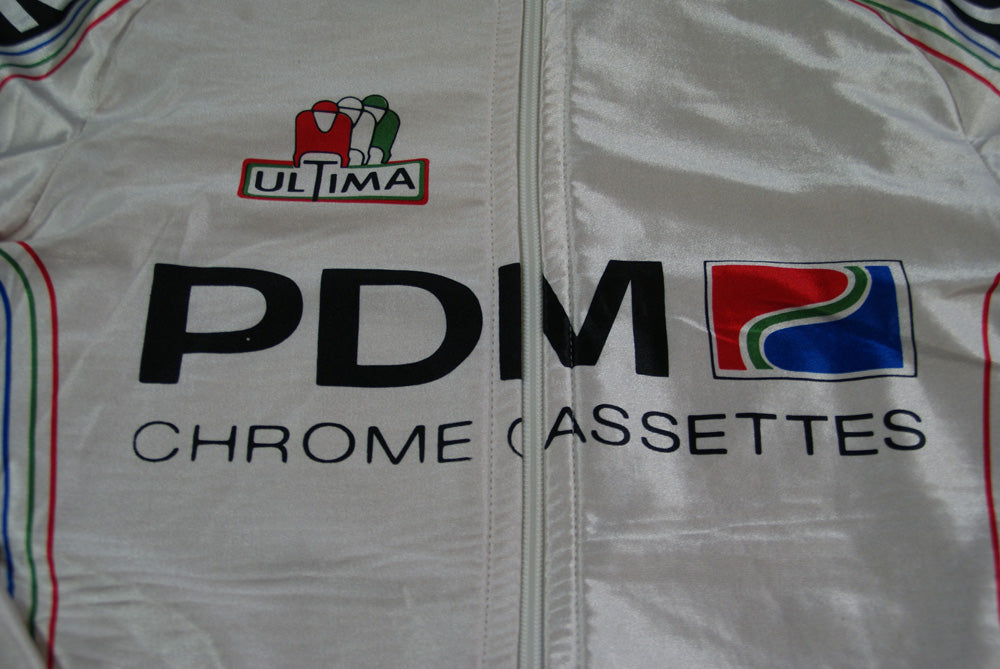Maillot Vélo Vintage Ultima - PDM Chrome Cassettes - Manches Courtes Taille XL