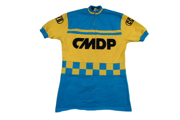 Maillot vélo rétro CMDP Tricots du rocher