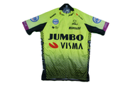 Maillot vélo rétro Jumbo Visma BienchiU UCI