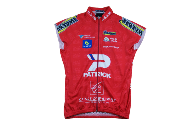 Maillot vélo vintage In Inverse Macif Patrick