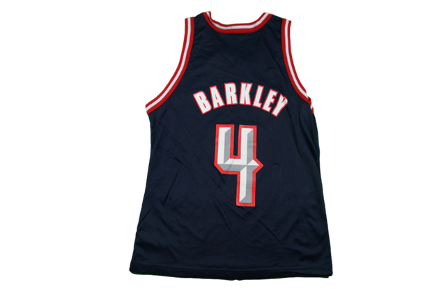 Maillot NBA vintage Rockets Houston #4 Barkley