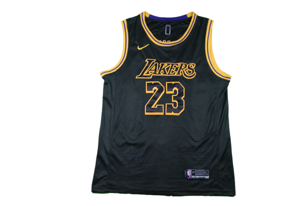 Maillot NBA rétro Lakers Los Angeles #23 James