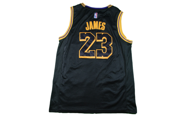 Maillot NBA rétro Lakers Los Angeles #23 James