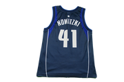 Maillot NBA rétro Mavericks Dallas #41 Nowitzki