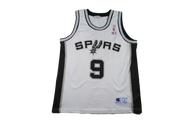 Maillot NBA rétro Spurs San Antonio #9 Parker