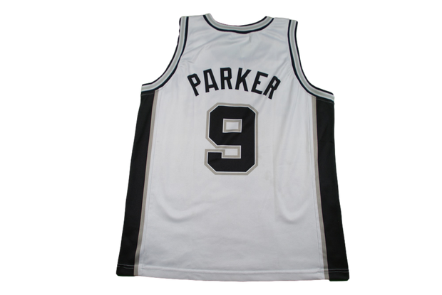 Maillot NBA rétro Spurs San Antonio #9 Parker