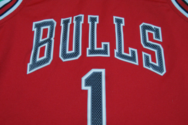 Maillot NBA vintage Bulls Chicago #1 Rose 12 ans