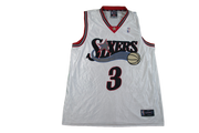 Maillot NBA rétro Sixers Philadelphie #3 Iverson