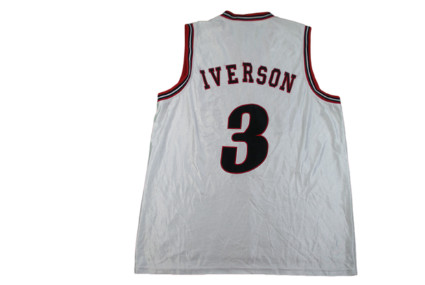 Maillot NBA rétro Sixers Philadelphie #3 Iverson