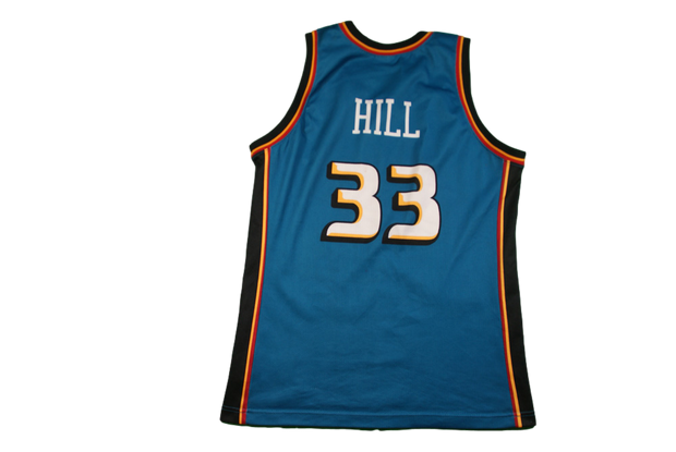 Maillot NBA rétro Pistons Détroit #33 Hill