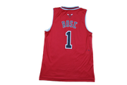 Maillot NBA rétro Bulls Chicago #1 Rose 11-12 ans