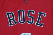 Maillot NBA rétro Bulls Chicago #1 Rose 11-12 ans