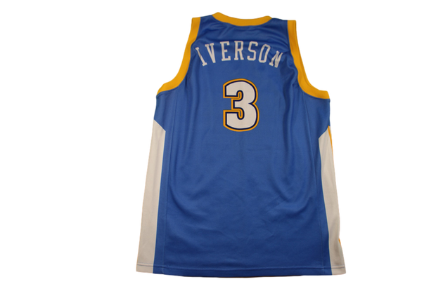 Maillot NBA rétro Nuggets Denver #3 Iverson