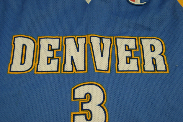Maillot NBA vintage Nuggets Denver #3 Iverson