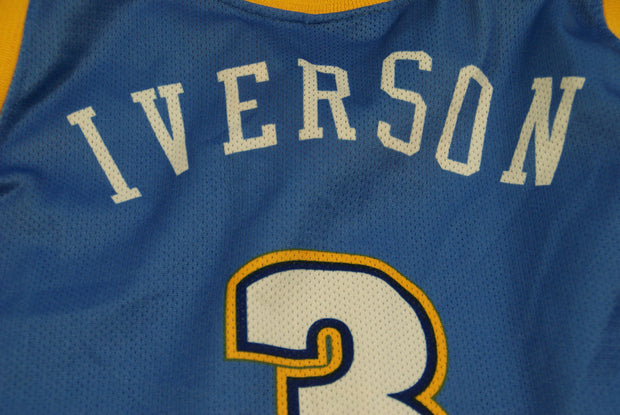 Maillot NBA vintage Nuggets Denver #3 Iverson