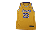 Maillot NBA vintage Lakers Los Angeles #23 James