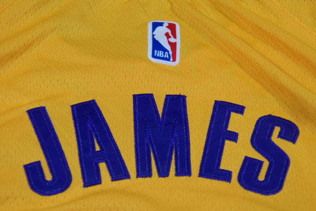 Maillot NBA vintage Lakers Los Angeles #23 James