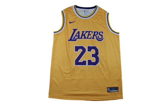 Maillot NBA rétro Lakers Los Angeles #23 James