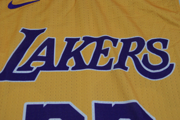 Maillot NBA rétro Lakers Los Angeles #23 James