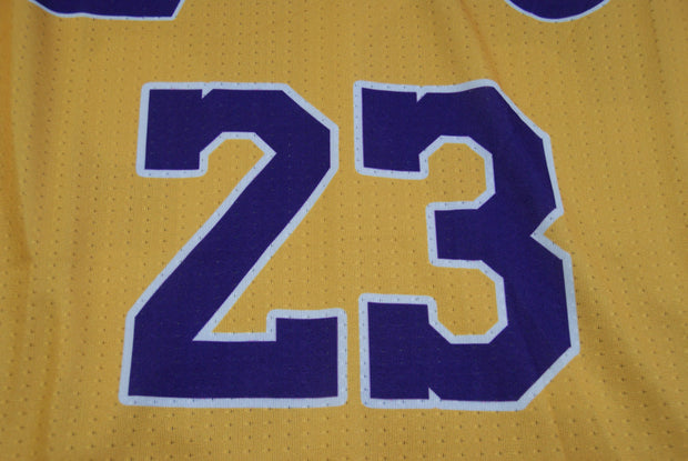 Maillot NBA rétro Lakers Los Angeles #23 James