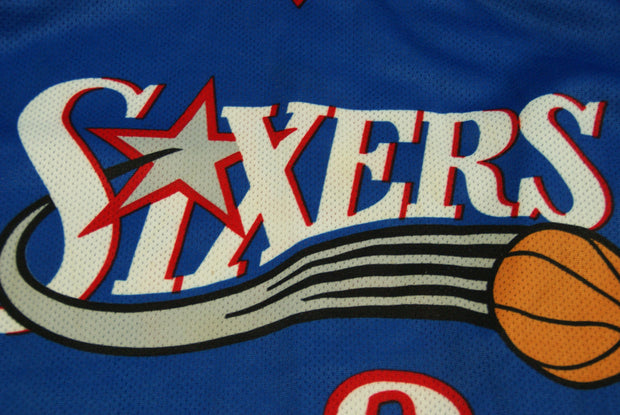 Maillot NBA rétro Sixers Philadelphie #3 Iverson