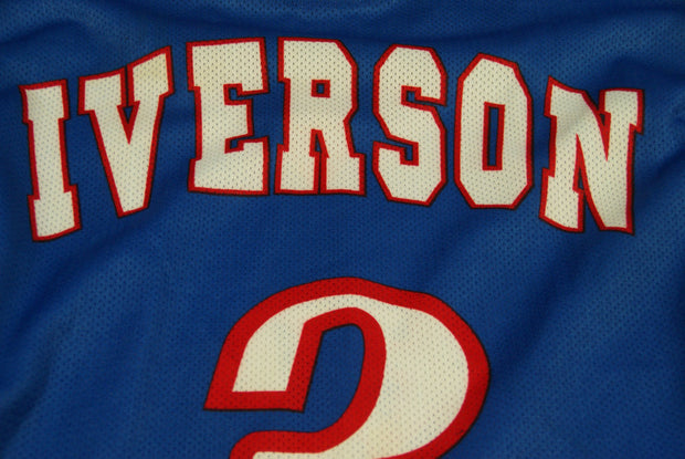 Maillot NBA rétro Sixers Philadelphie #3 Iverson