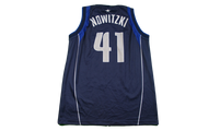 Maillot NBA rétro Mavericks Dallas #41 Nowitzki