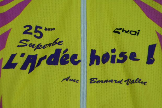 Maillot vélo rétro L'ardéchoise Ekoi