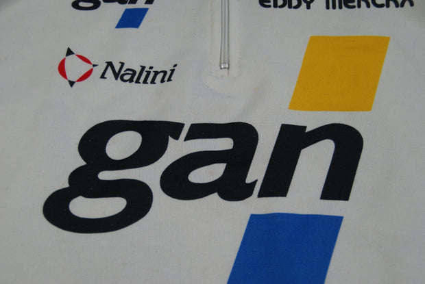 Maillot cyclisme vintage Gan Nalini Eddy Merckx