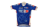 Maillot vélo rétro b'Twin FDJ UCI