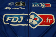 Maillot vélo rétro b'Twin FDJ UCI