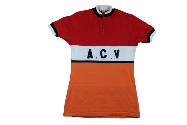 Maillot vélo vintage ACV Tricots du rocher