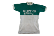 Maillot vélo rétro Champion Hainaut