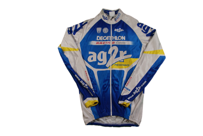 Veste vélo vintage AG2R Decathlon