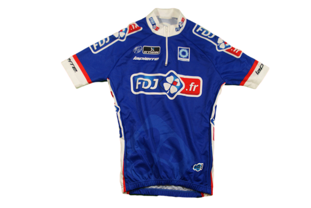 Maillot cyclisme vintage FDJ Lapierre b'Twin