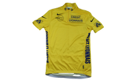 Maillot jaune vélo rétro Tour de France 1999 Nike Crédit Lyonnais