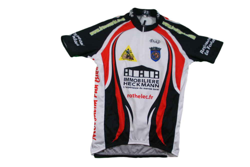 Maillot vélo vintage Poli Heckmann
