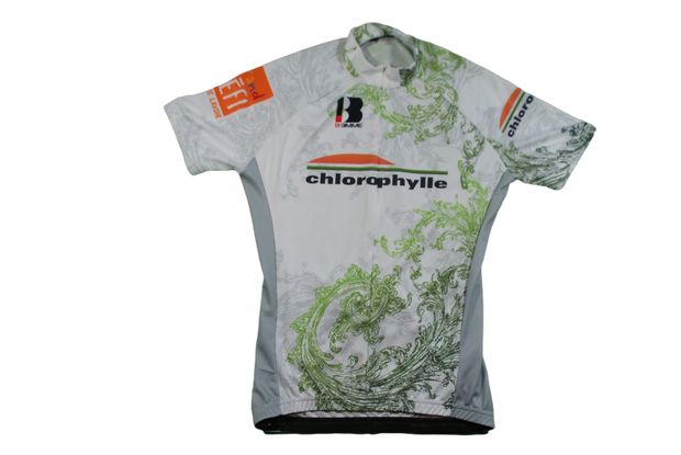 Maillot vélo rétro Biemme Chlorophylle