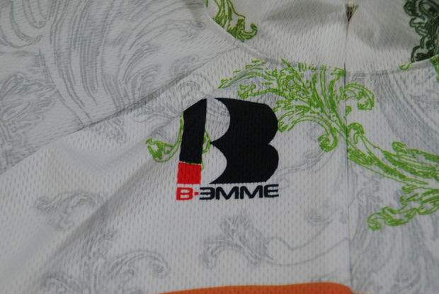 Maillot vélo rétro Biemme Chlorophylle