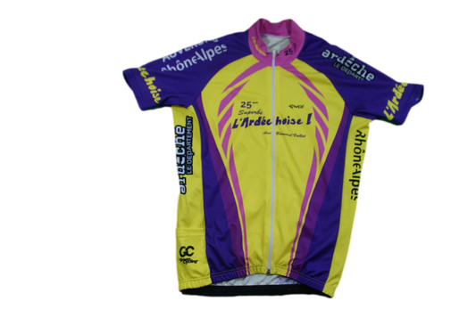 Maillot cyclisme vintage Ekoi L'ardéchoise