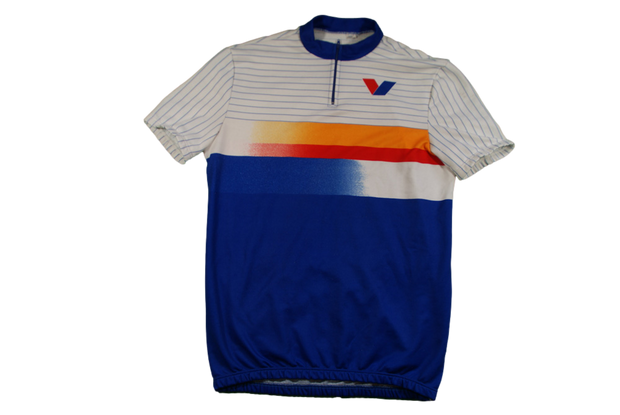 Maillot vélo rétro manches courtes