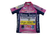 Maillot vélo vintage Intersport Morteau saucisse Champion