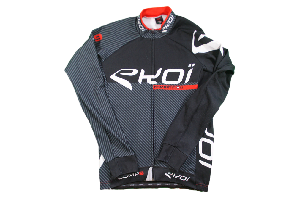 Veste vélo rétro Ekoi manches longues