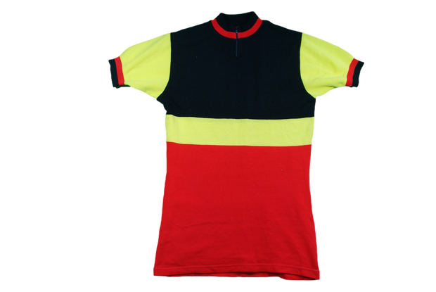 Maillot vélo vintage manches courtes