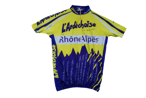 Maillot vélo vintage Anaeli L'ardéchoise