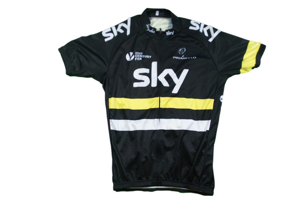 Maillot cyclisme vintage SKY Pinarello UCI