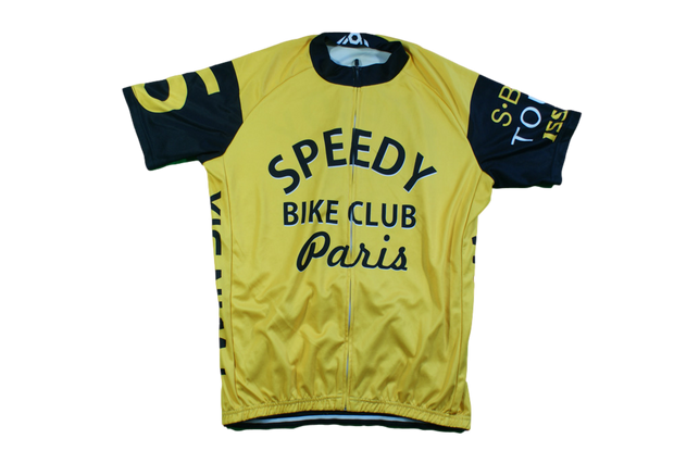 Maillot vélo rétro Speedy Bike Club Paris