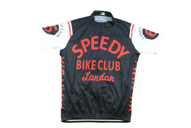 Maillot cyclisme vintage Speedy Bike Club Paris