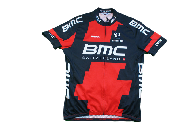 Maillot vélo rétro BMC Pearl iZumi Impec Shimano